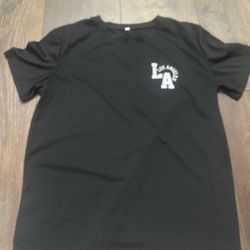 Men’s Black LA Los Angeles T Shirt Size Medium #20