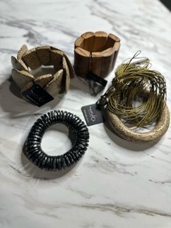 Bohemian Jewelry bundle Mia Inspiration Women's Necklace + 3 bracelets Handmade