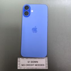 Apple IPhone 16 Plus Unlocked 128gb - 5 Dollars Down No Credit Needed! 