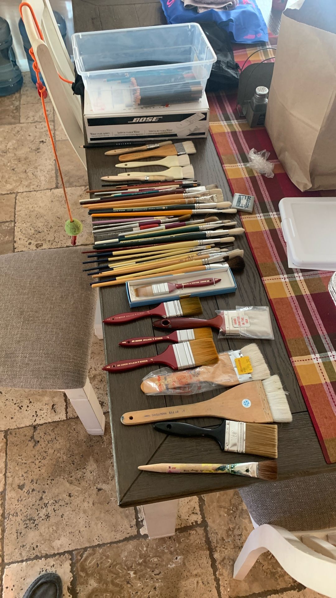 Art Supplies Brushes & Gallery Color Pencils All For One Price