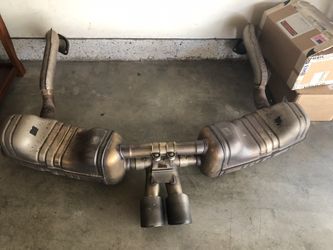 Porsche Cayman stock exhaust