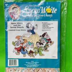 Disney Snow White and the Seven Dwarfs Cross Stitch Pattern