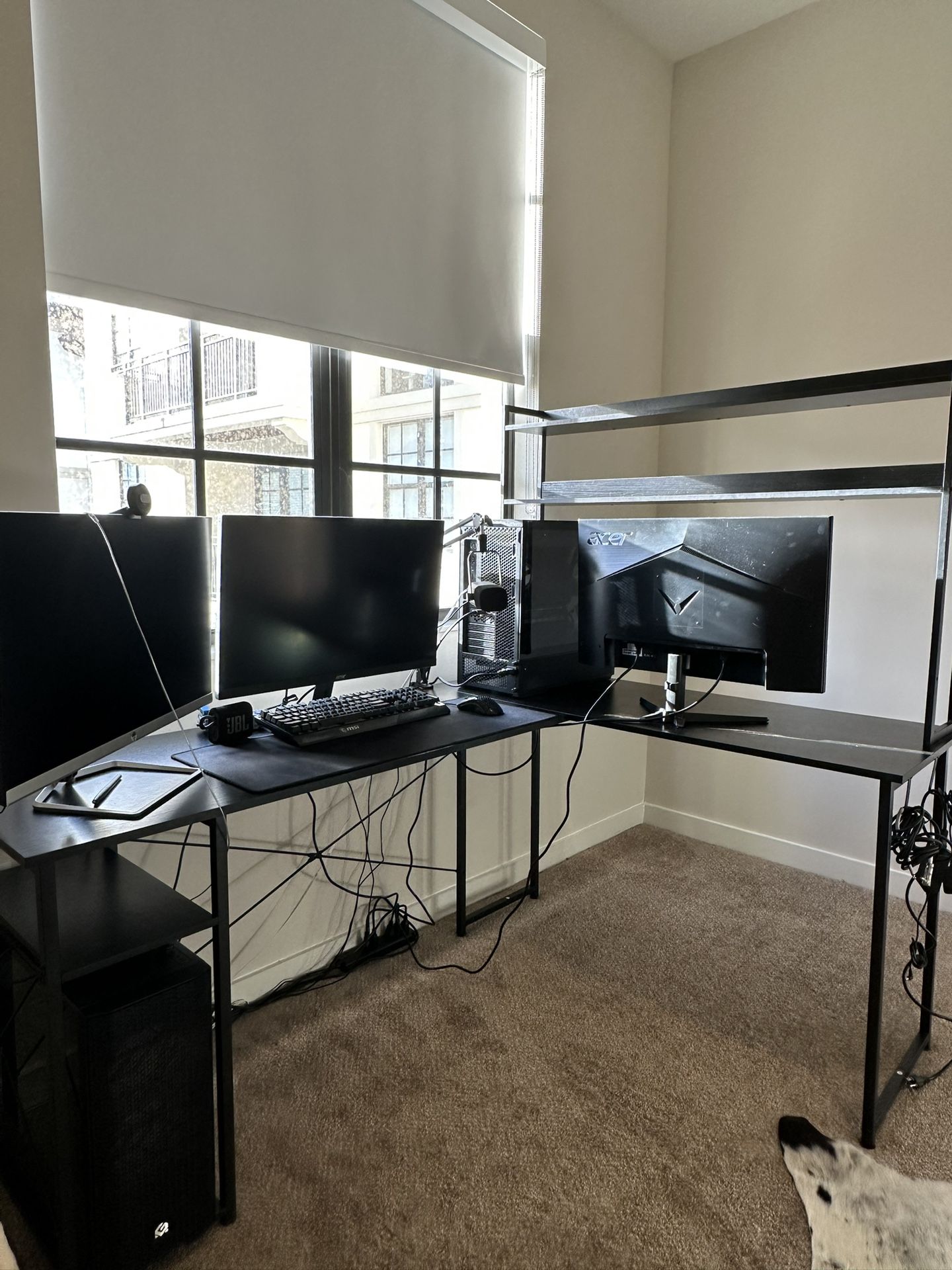 Modern L-Shaped Desk | Minimalist 
