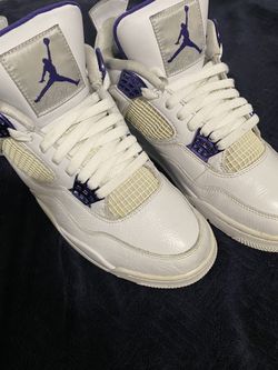 Jordan 4 retro Purple Metallic 