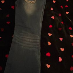 Girls bootcut jeans