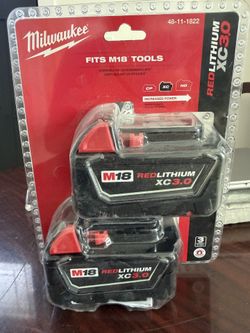 Milwaukee batteries