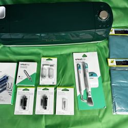 OPEN BOX Cricut CXPL202 Explore Air 2 DYI Smart Cutting Machine +New Accessories