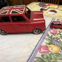 For Sale Pair Of Mini Metal Toy