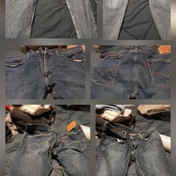 4pair Levi's 505 36x32