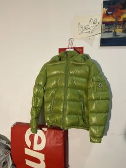 Lime green moncler deals