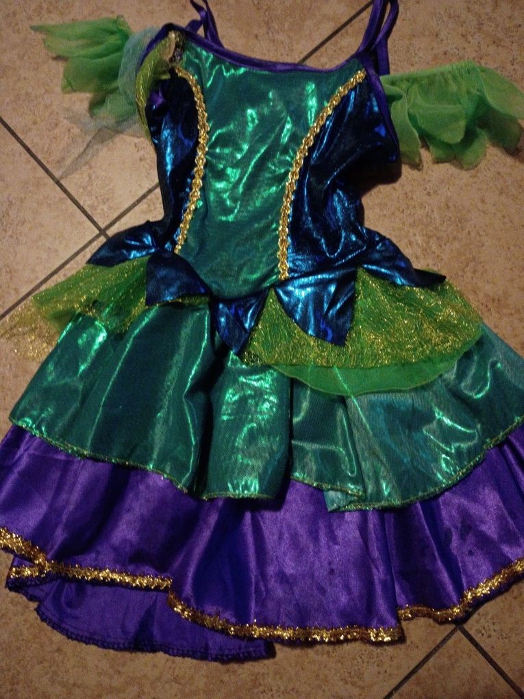 Spooktacular Creations Girls Halloween Purple Peacock Costume Dress