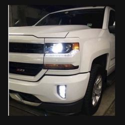 6000k Bright White Headlight Bulb Upgrade  GMC Chevy Silverado Audi Equinox LUCES H11, Hid,D3s, D5s  All Vehicles 