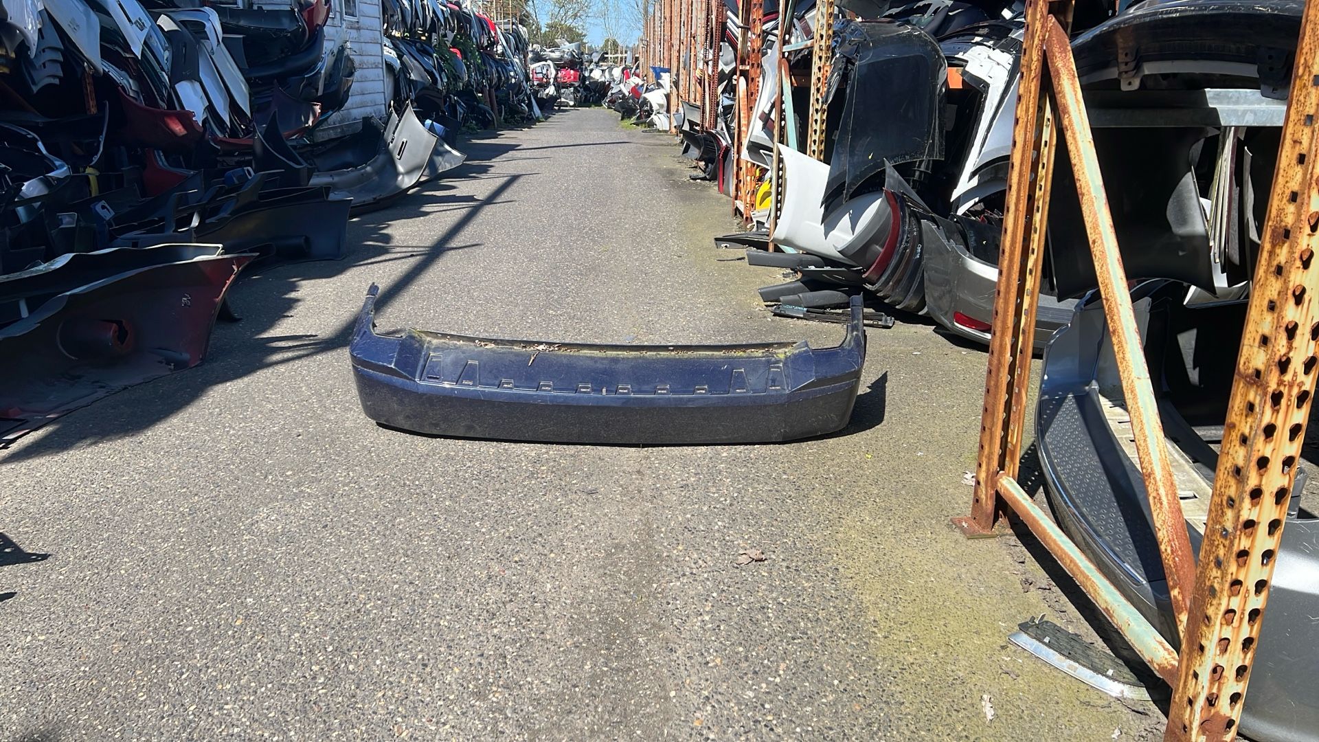 2008 To 2012 Jeep Liberty Rear Bumper CH1100 913