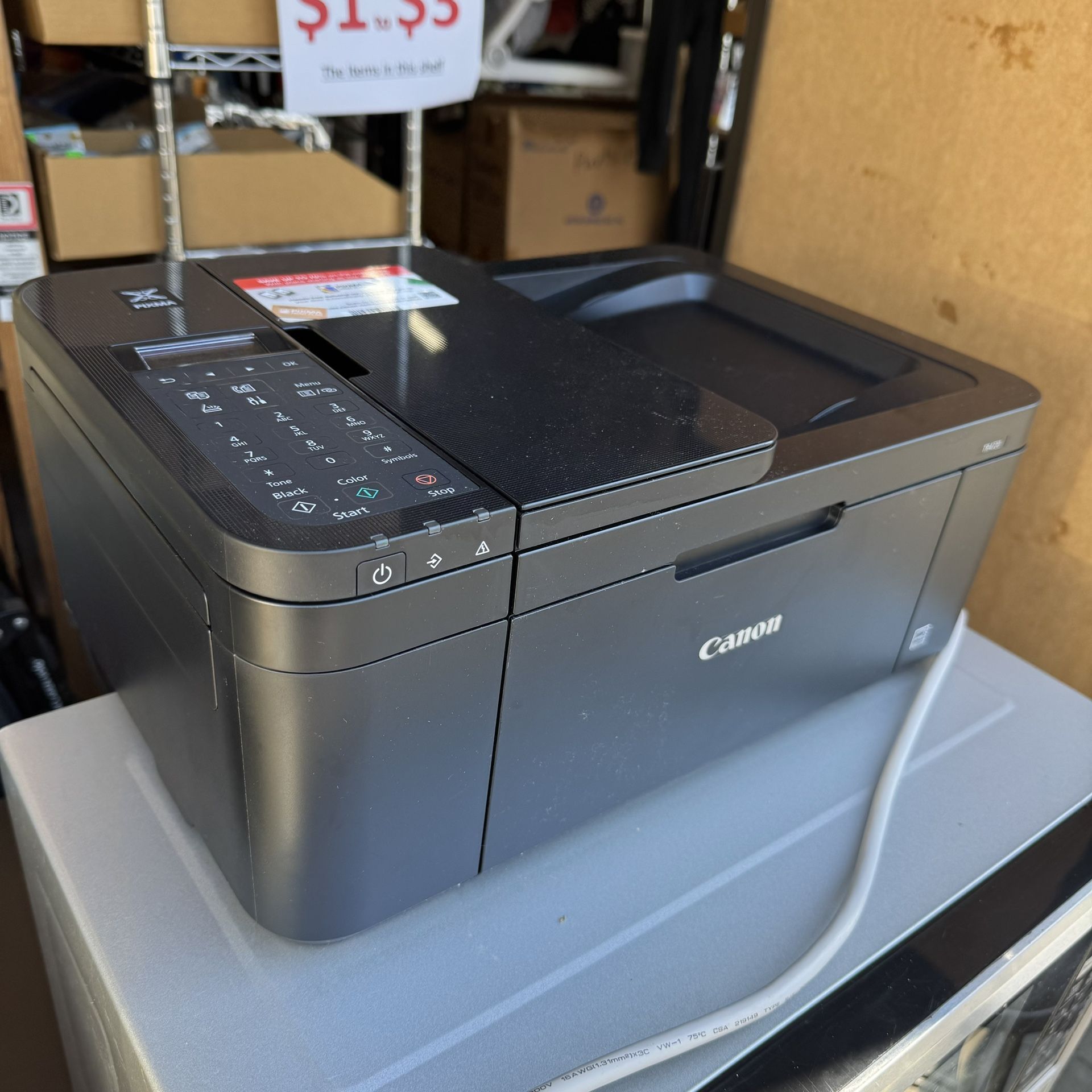 Canon - PIXMA TR4720 Wireless All-In-One Inkjet Printer Perfect Working Condition