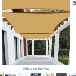 10x14’ Sunshade In Color Sand