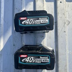 Makita 40v Batteries 