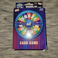 Wheel Of Fortune Card Game