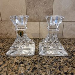 Waterford 4 Inch Candlestick Set