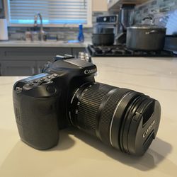 Canon EOS70D + stock lens 18-135 
