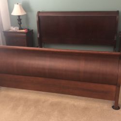 King Size Sleigh Bed Frame