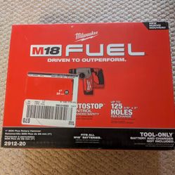 Milwaukee 1" Rotary Hammer  New 