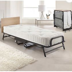 JAY-BE Hospitality Twin Folding Bed in Black