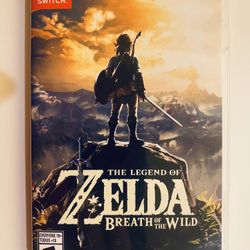 Switch Zelda Breath of The Wild