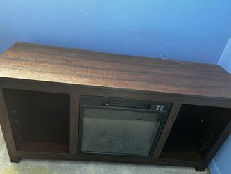 Tv Stand With Fire Place 
