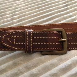 Premium Leather Belt Lucky Brand Men's Size 42
