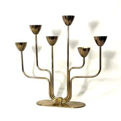 Ystad Metall Brass Candelabra