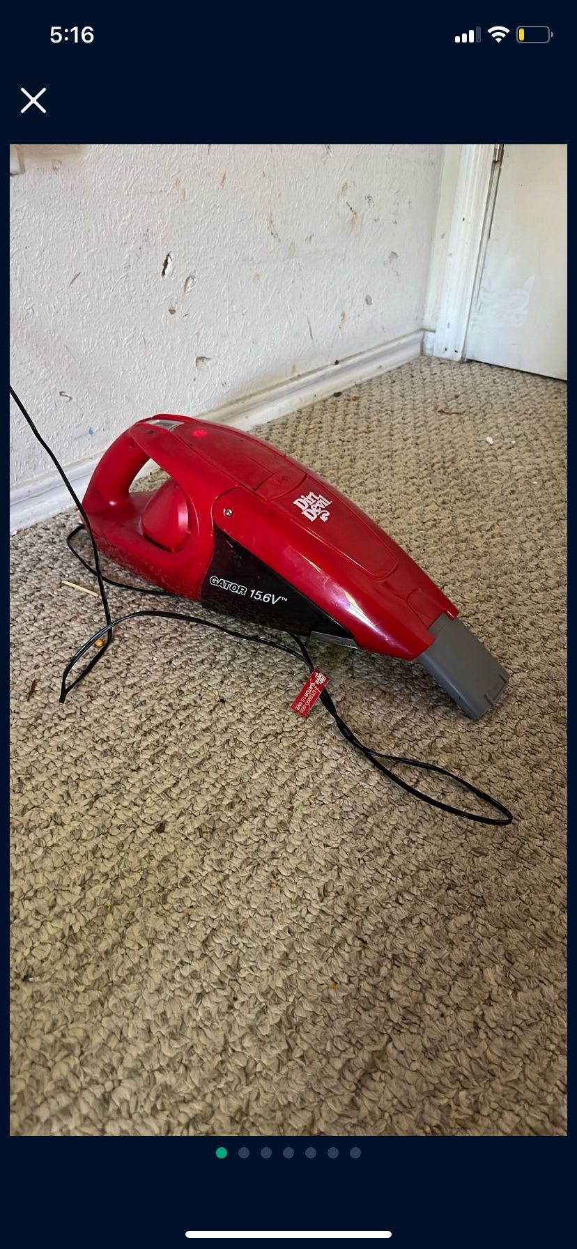 Dirt Devil Handheld Vacuum