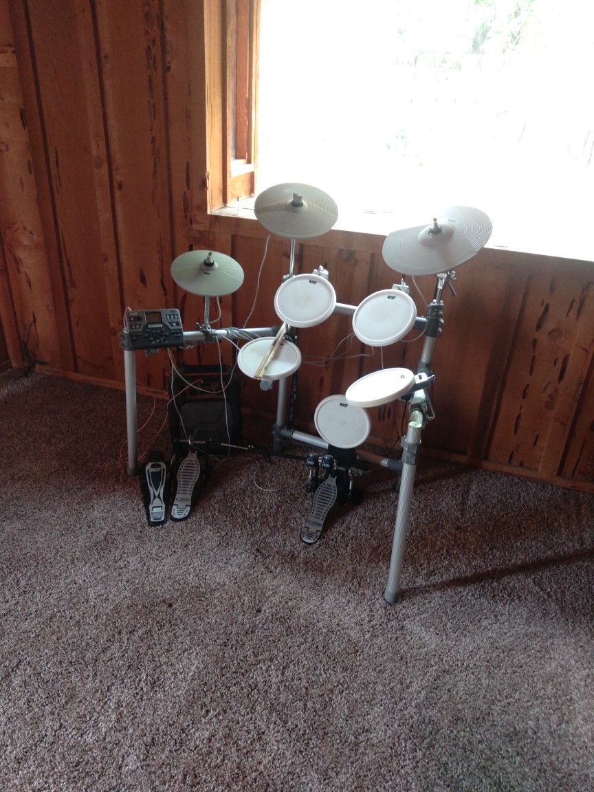 KAT Electric Drum Set~ PDP Double Bass Pedal