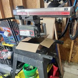 Craftsman Radial Saw Table 