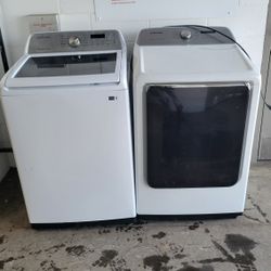 Samsung Washer And Gas Dryer Set 
