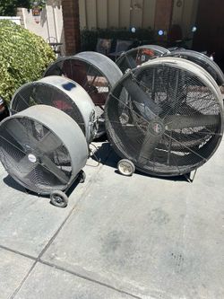 Large wharehouse fans