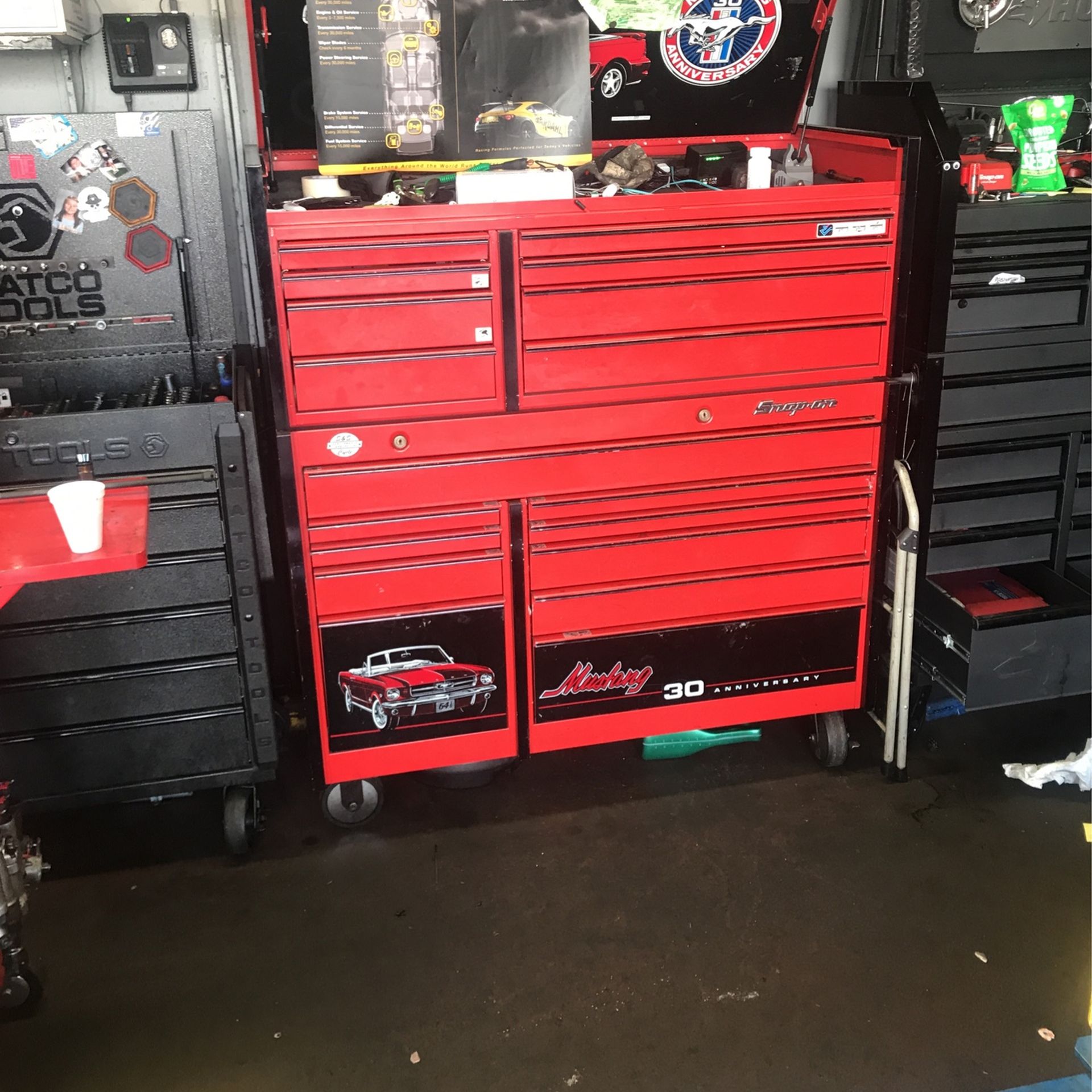 Snap on 30th anniversary sale mustang tool box