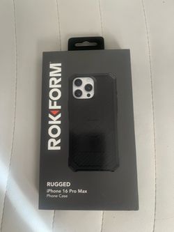ROK FORM RUGGED I PHONE 16 PRO MAX PHONE CASE