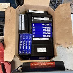 VHS tapes this old house