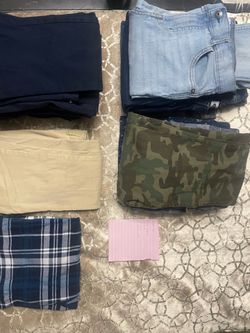 Boys Size 12 Pants & Uniform Bundle