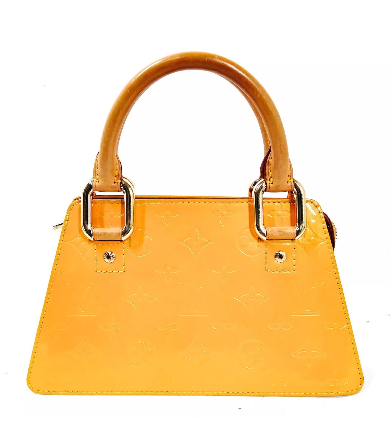 Louis Vuitton LV Hand Bag Mini Forsyth Orange Vernis