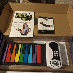 Mukikin Rock Roll It !  Rainbow Electronic Piano  6+