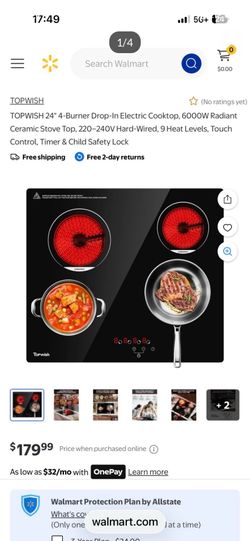 Burners for electric stove