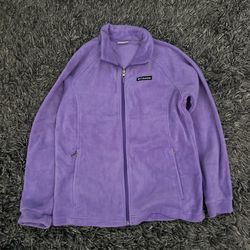 Purple Columbia fleece jacket