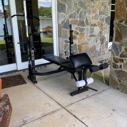Hb500 Olympic Bench And Weight Set
