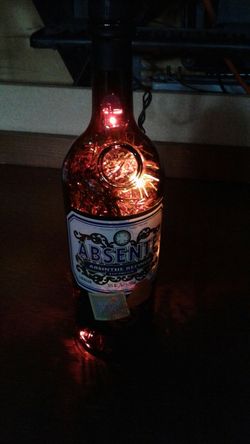 Absent absinthe bar light