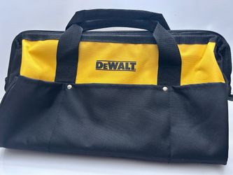 624807-01 DEWALT Tool Bag Heavy Duty w\ 14 Pockets 18-1/2 Inch **NEW**