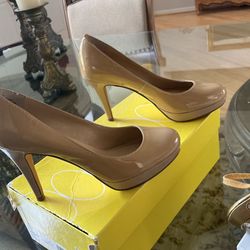 Nude Pumps Heels 5.5 Circa, Ladies Shoes Pumps 3 Inch 