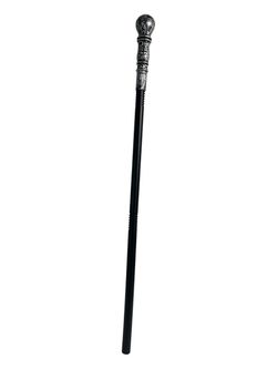 Silver Costume Walking Cane Prop Stick