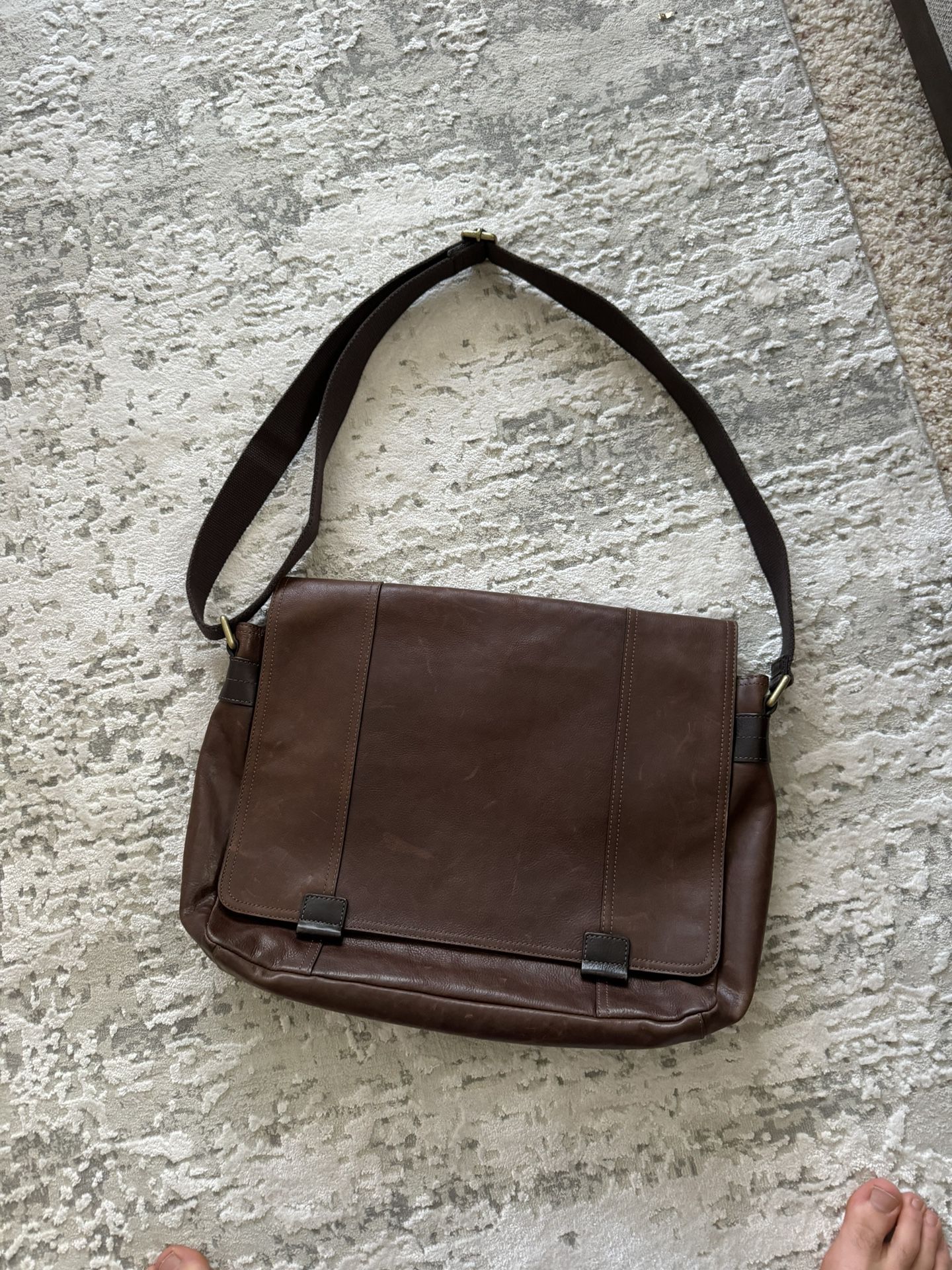 Fossil Leather Bag 