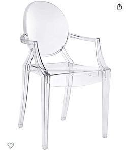 Modway Casper Modern Acrylic Chair